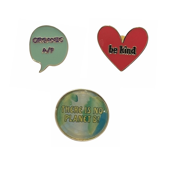 BP. Expression Lapel Pin Set Of Three - Picture 6 of 6